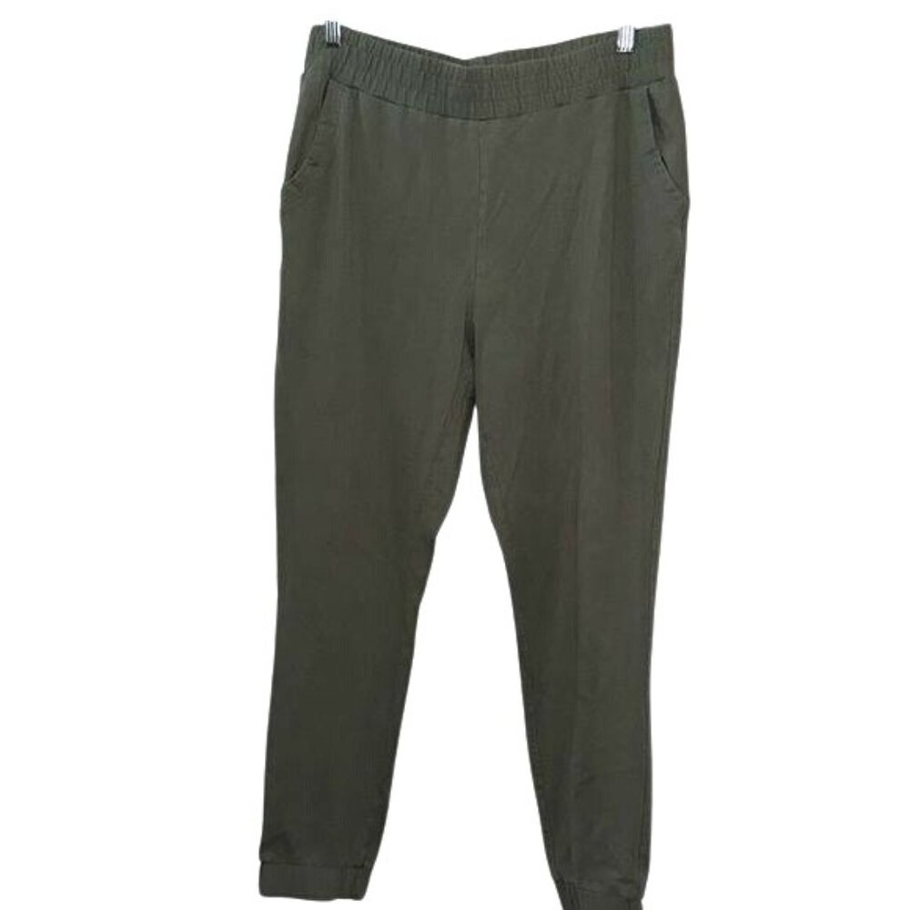 32 Cool Mens Olive Jogger Pants M Cotton/Spandex
